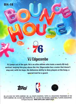 VJ Edgecombe 2025-26 Hoops Bounce House #BH-18