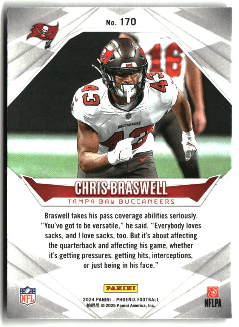Chris Braswell 2024 Panini Phoenix Hyper #170
