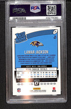 Load image into Gallery viewer, Lamar Jackson 2018 Donruss Optic #167 PSA 10