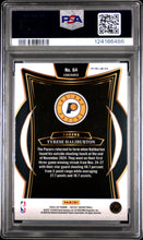 Load image into Gallery viewer, Tyrese Haliburton 2024 Panini Select Zebra Prizm #64 PSA 10