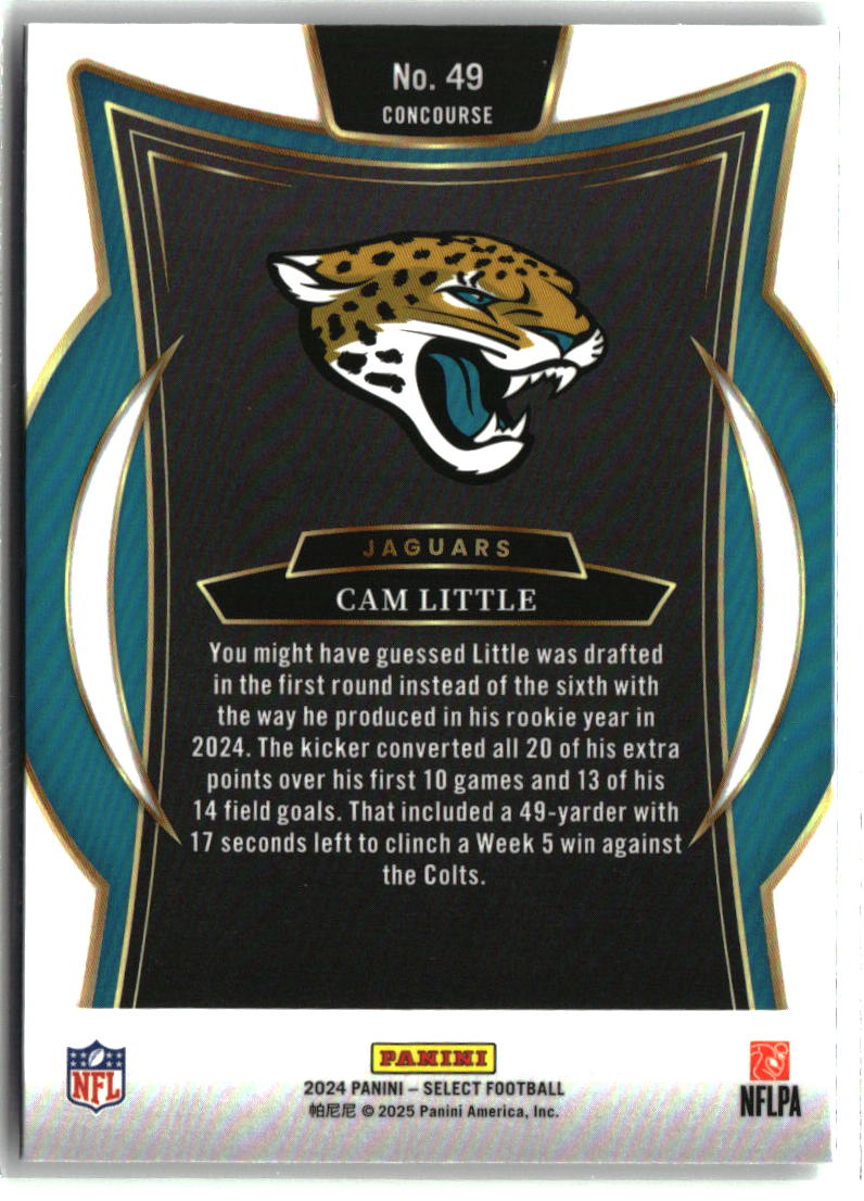 Cam Little 2024 Panini Select #49