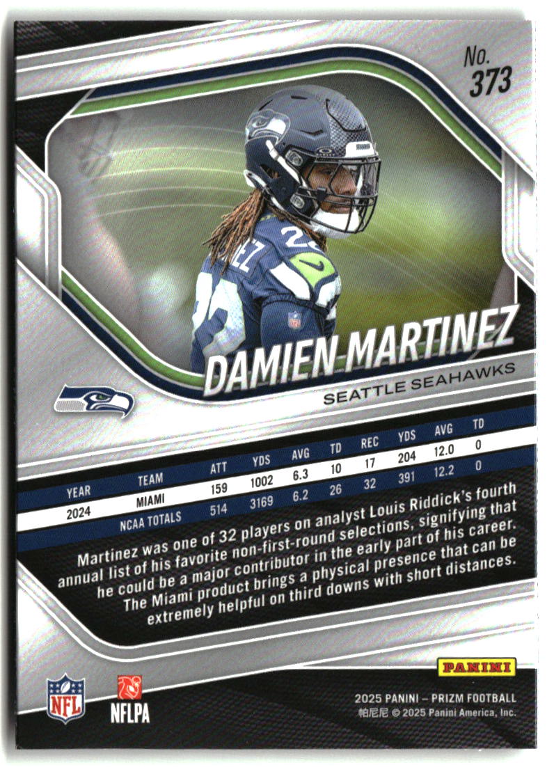Damien Martinez 2025 Panini Prizm #373