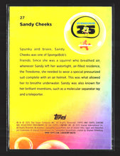 Load image into Gallery viewer, Sandy Cheeks 2025 Topps Chrome SpongeBob #27