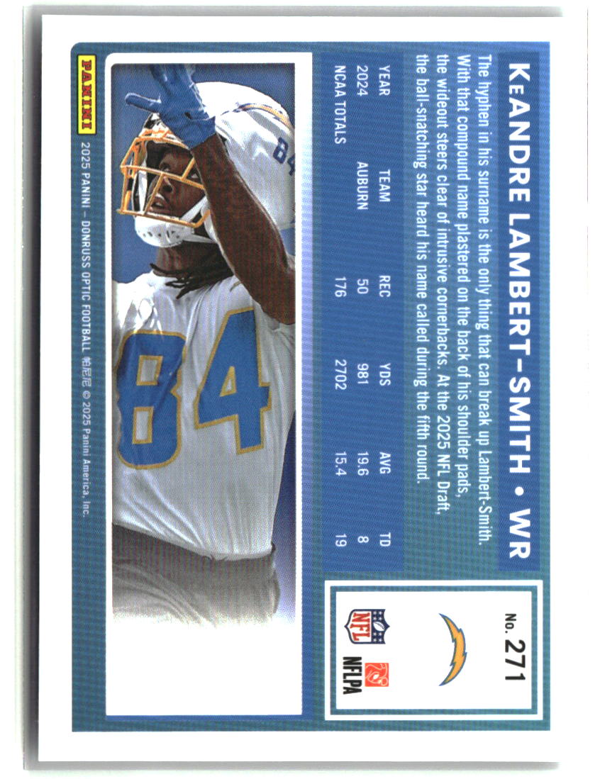 KeAndre Lambert-Smith 2025 Donruss Optic #271
