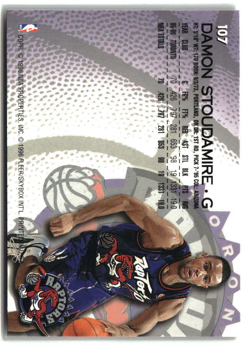 Damon Stoudamire 1996-97 Fleer #107