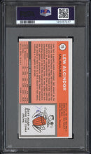 Load image into Gallery viewer, Lew Alcindor 1970 Topps #75 PSA 3