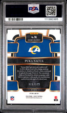 Load image into Gallery viewer, Puka Nacua 2023 Panini Select Maroon Prizm #56 /149 PSA 10