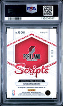 Load image into Gallery viewer, Toumani Camara 2023 Panini Mosaic Rookie Scripts Gold #RS-CAM /10 PSA 10
