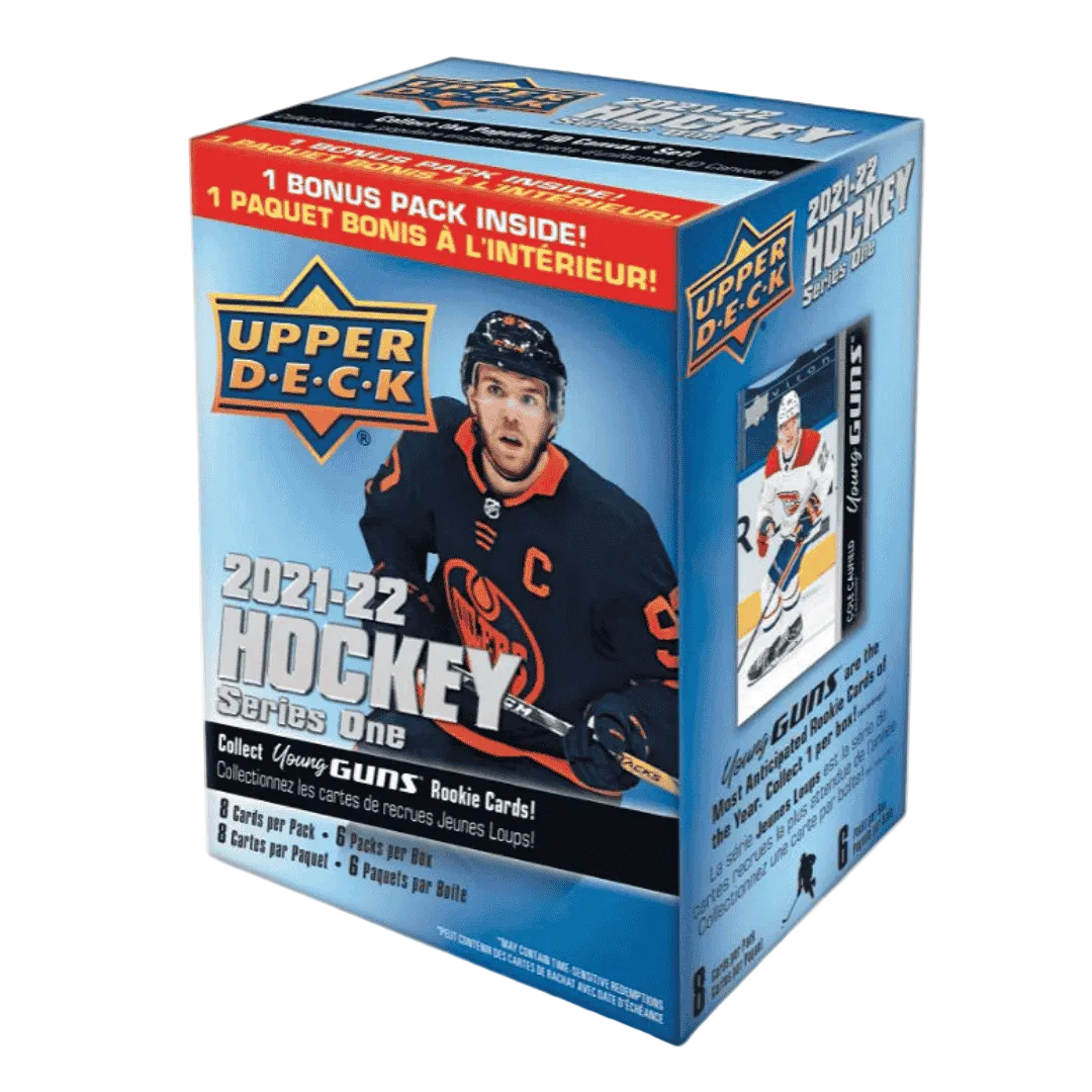 2021-22 Upper Deck Series 1 Hockey Blaster Box