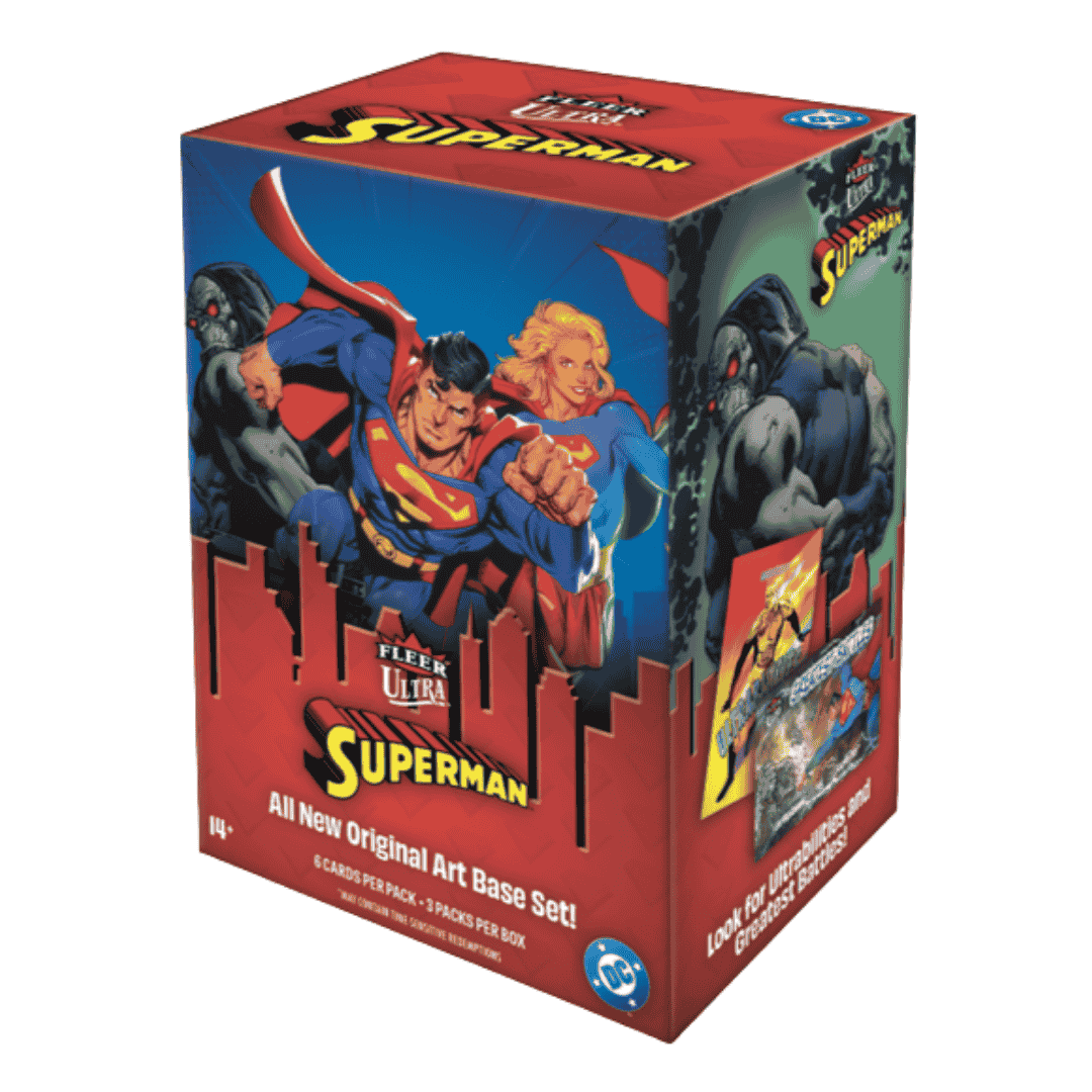 2025 Upper Deck Fleer Ultra Superman Blaster 20-Box Case