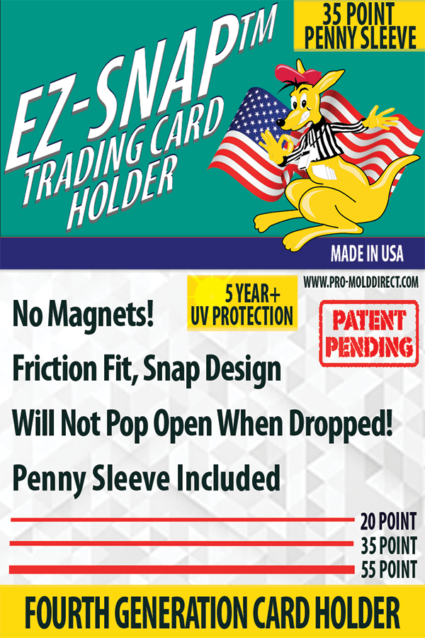 Pro-Mold EZ-Snap 35 Point with Penny Sleeve 4th GENERATION Card Holder