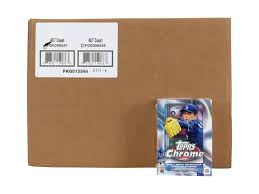 2025 Topps Chrome Baseball Blaster 40-Box Case