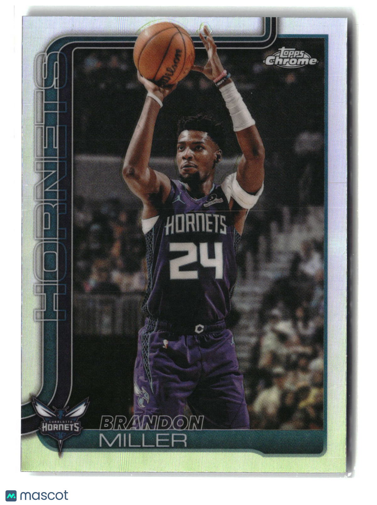 Brandon Miller 2025-26 Topps Chrome Update Refractor #86