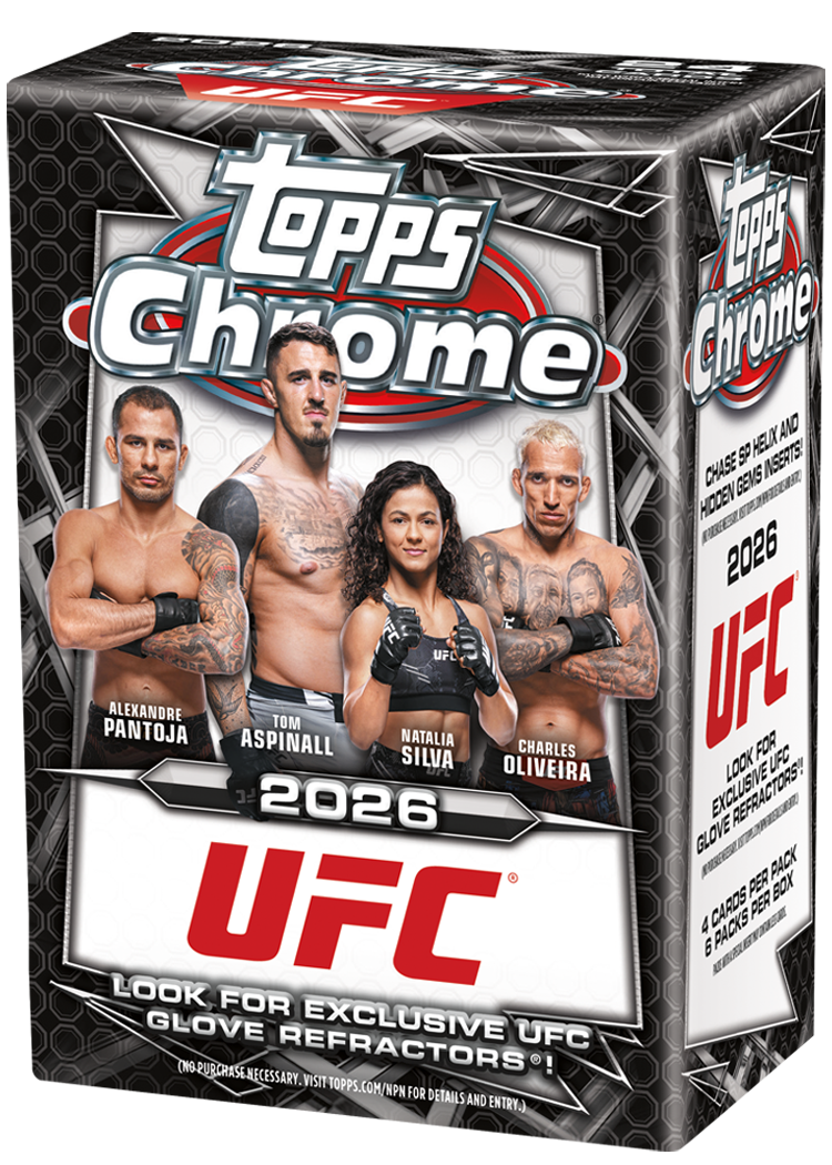 2026 Topps Chrome UFC Blaster Box