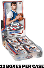 Load image into Gallery viewer, 2025-26 Topps Chrome Basketball Hobby