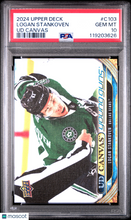 Load image into Gallery viewer, Logan Stankoven 2024 Upper Deck UD Canvas #C103 PSA 10