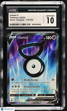Load image into Gallery viewer, Unown V 2022 Pokemon Silver Tempest #176/195 Ultra Rare Holo CGC 10