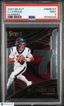 Load image into Gallery viewer, CJ Stroud 2023 Panini Select Select Numbers #NMBCST PSA 9