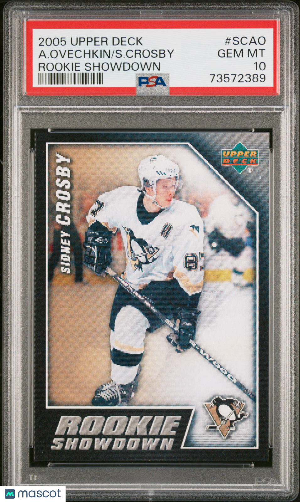 Sidney Crosby / Alexander Ovechkin 2005-06 Upper Deck #RS-SCAO PSA 10