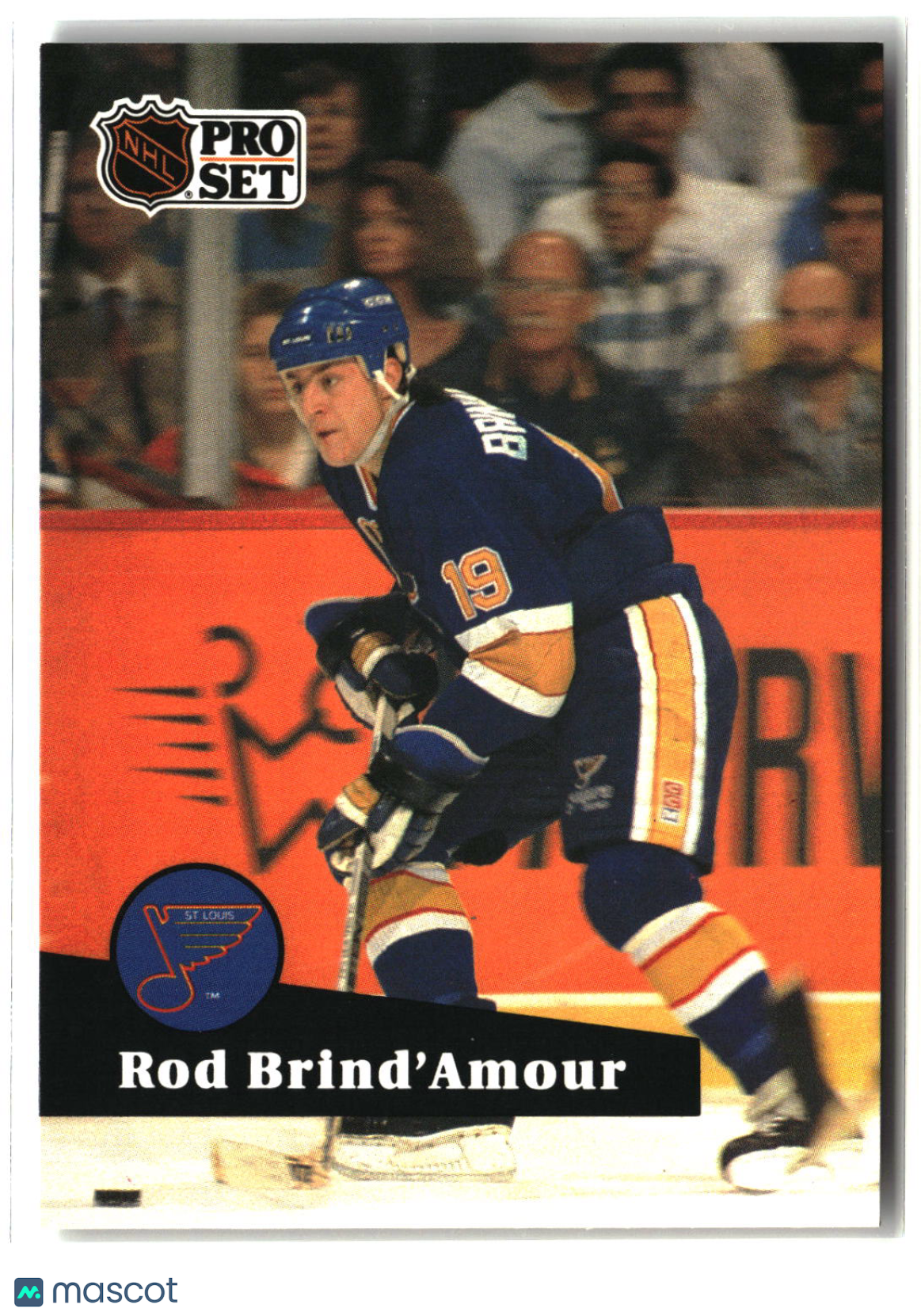 Rod Brind'Amour 1991-92 Pro Set French #211