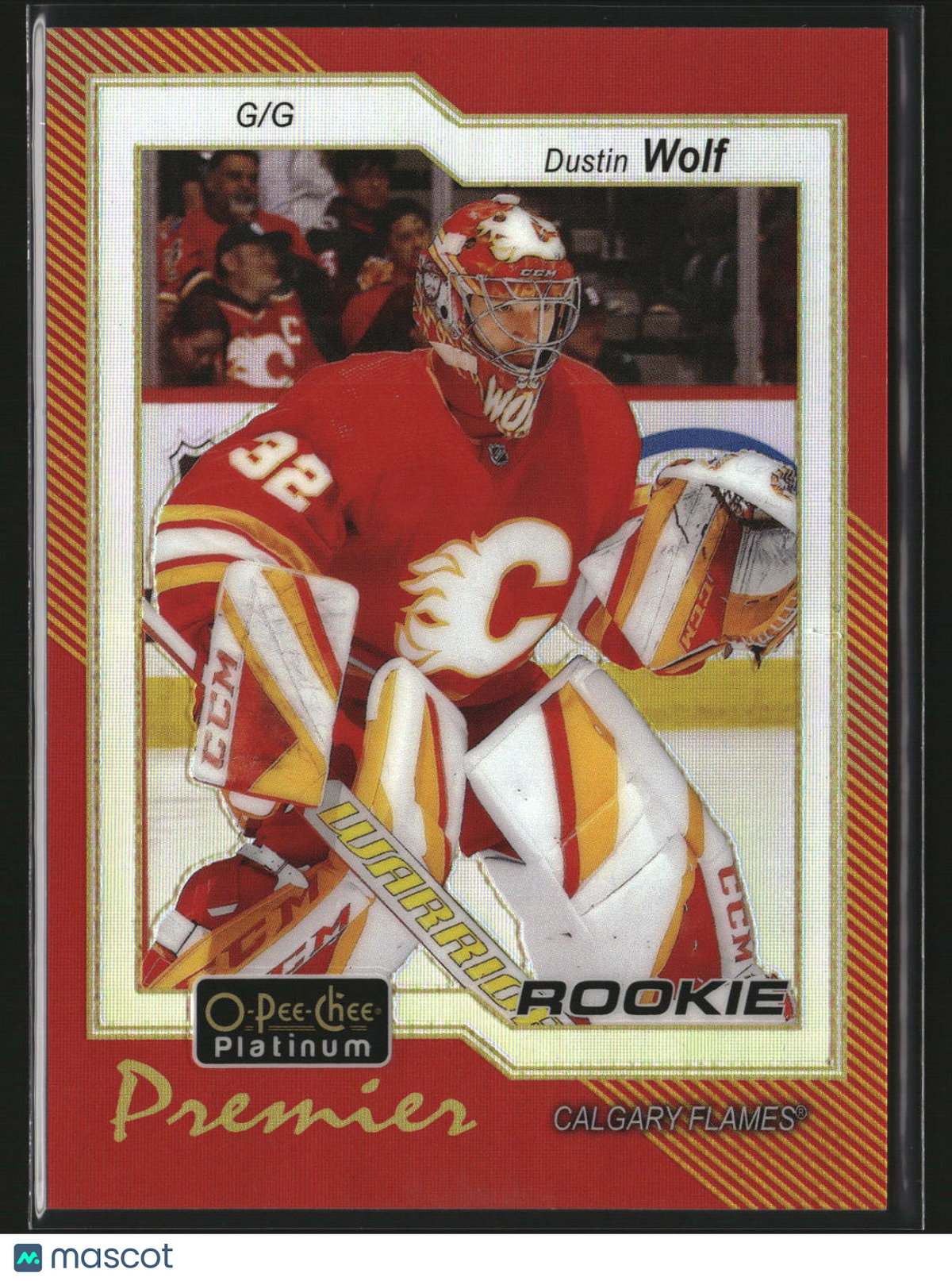 Dustin Wolf 2023-24 O-Pee-Chee Platinum O-Pee-Chee Premier #OPC-26
