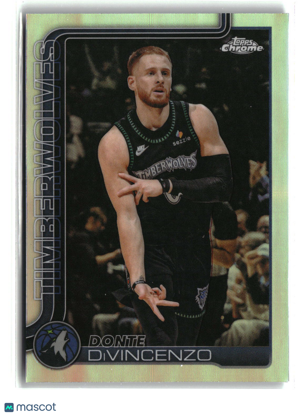Donte DiVincenzo 2025-26 Topps Chrome Update Refractor #108