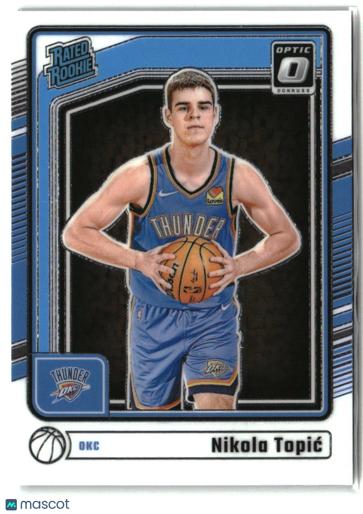 Nikola Topic 2024-25 Donruss Optic #278