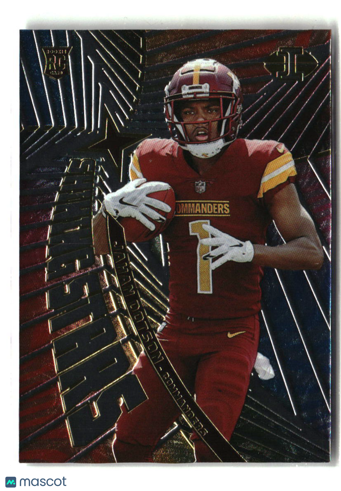 Jahan Dotson 2022 Panini Illusions Shining Stars #SS-14