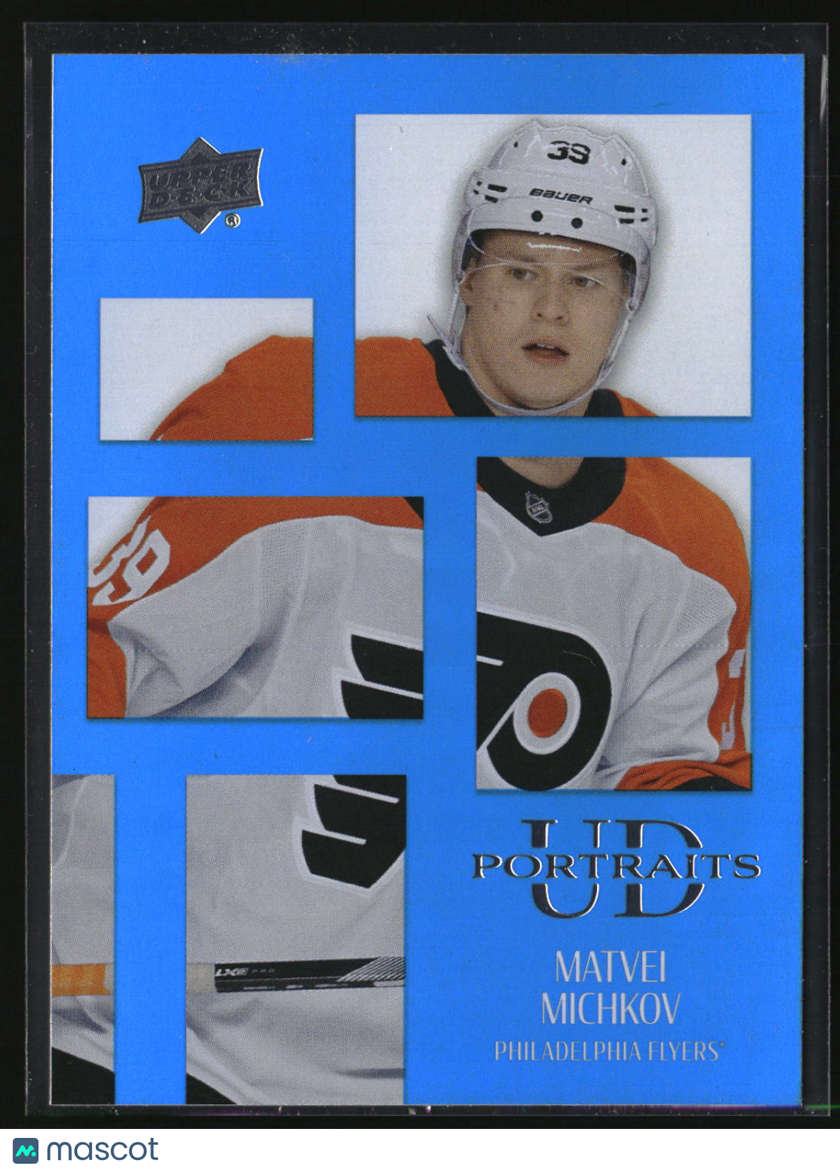 Matvei Michkov 2024-25 Upper Deck UD Portraits #P47
