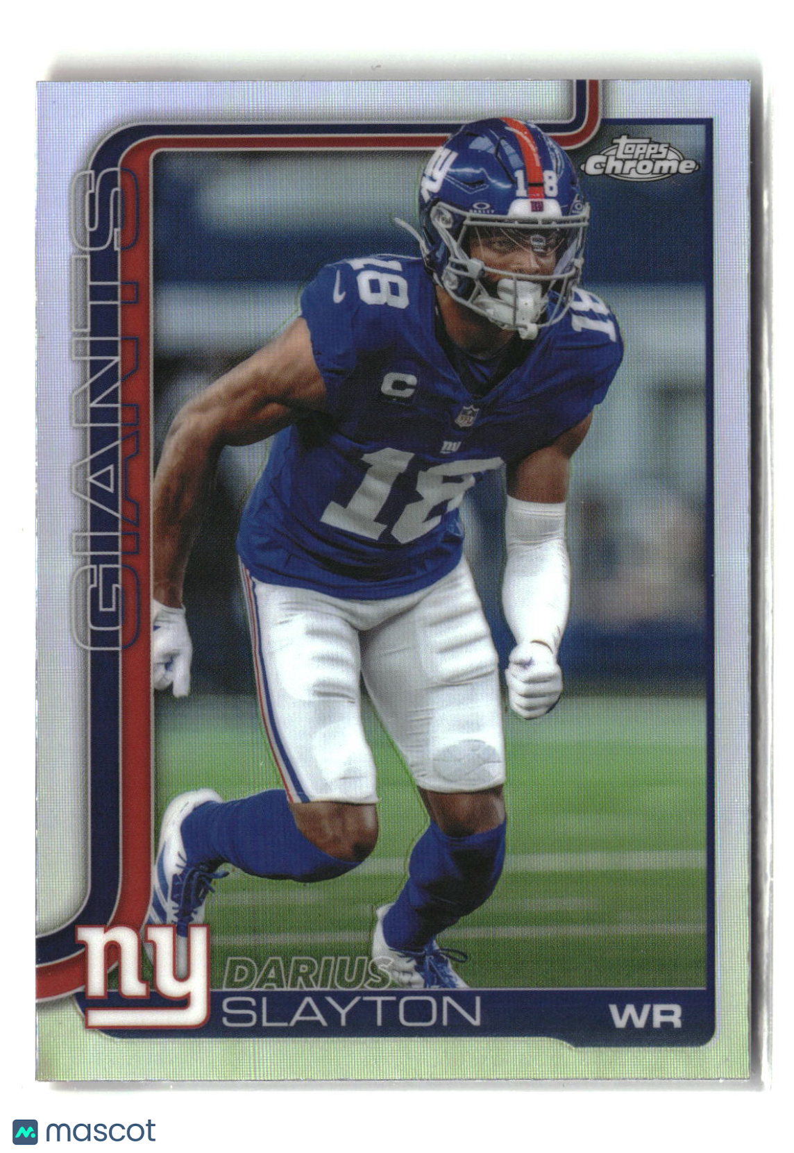 Darius Slayton 2025 Topps Chrome Refractor #226