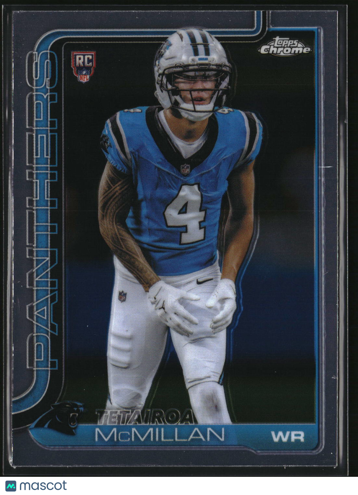 Tetairoa McMillan 2025 Topps Chrome Football #326