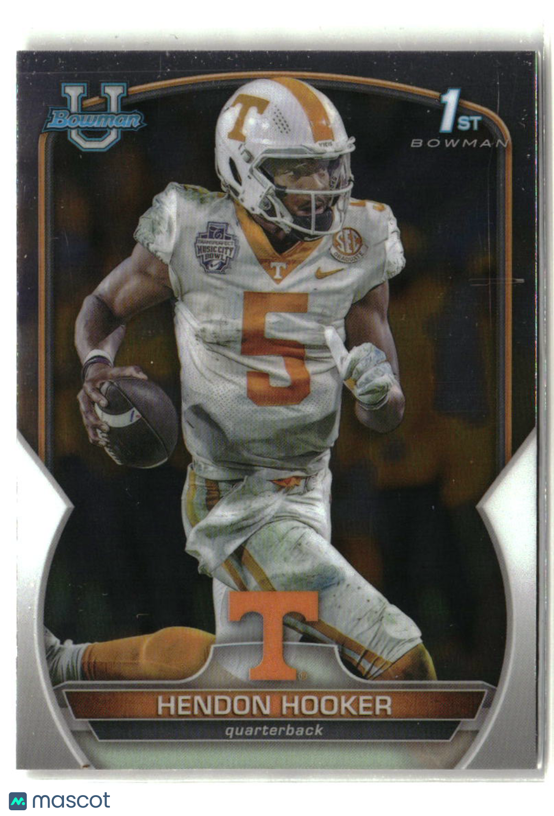 Hendon Hooker 2022 Bowman University Chrome #21