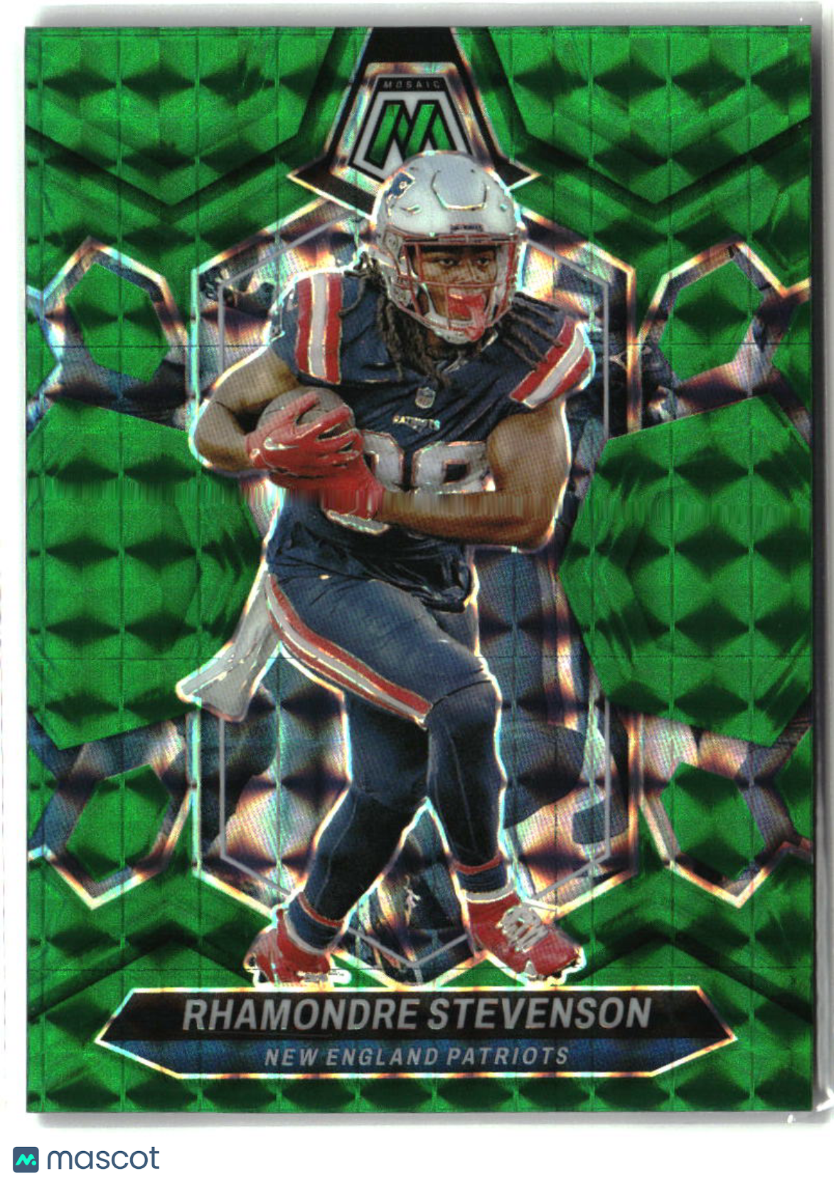 Rhamondre Stevenson 2024 Panini Mosaic Mosaic Green #149