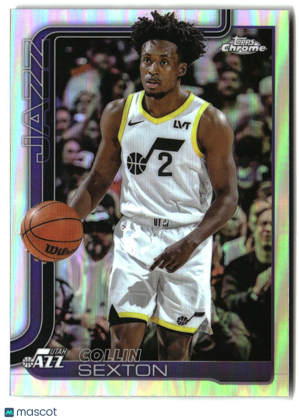 Collin Sexton 2025-26 Topps Chrome Refractor #210