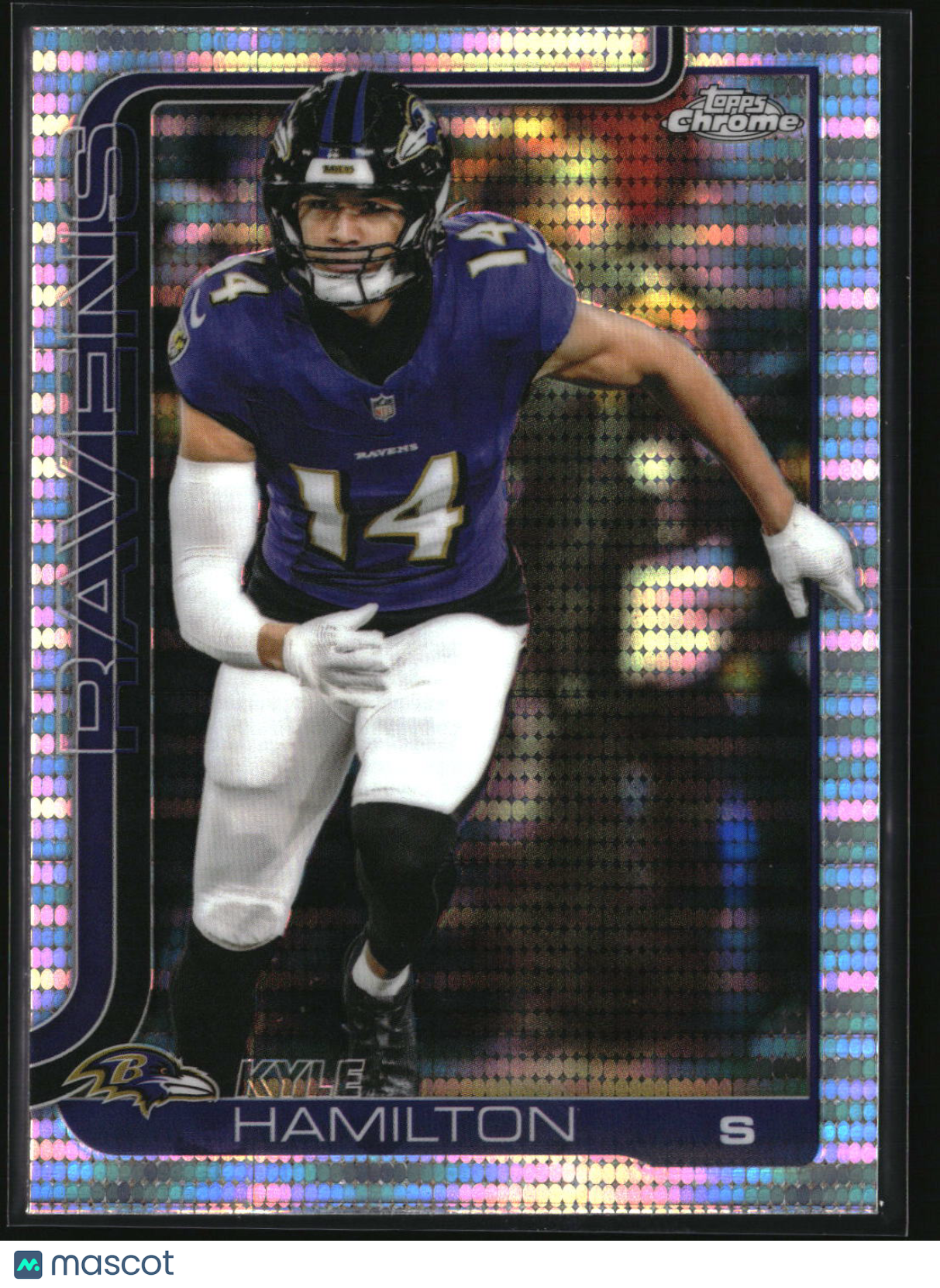 Kyle Hamilton 2025 Topps Chrome Pulsar Refractor #29