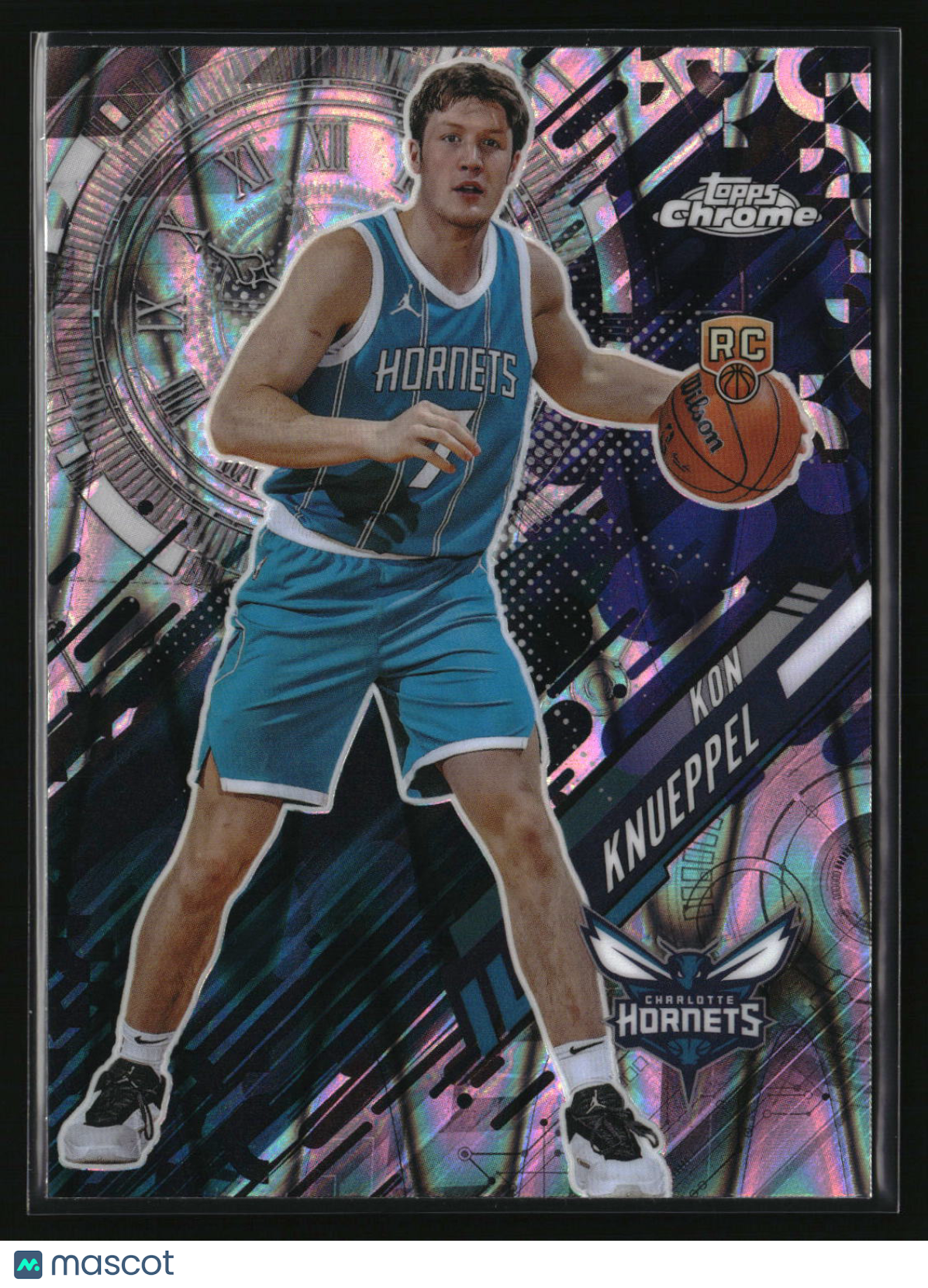 Kon Knueppel 2025-26 Topps Chrome Go Time RayWave Refractor #GT-19