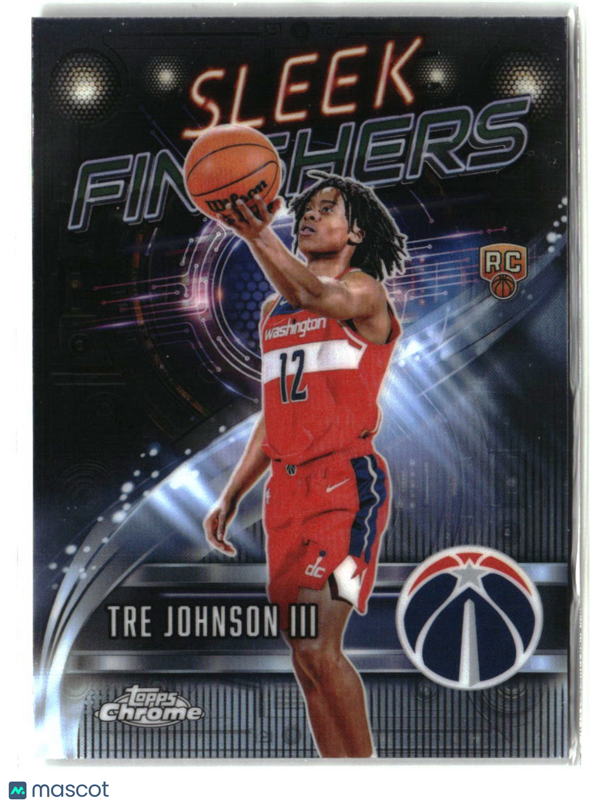 Tre Johnson III 2025-26 Topps Chrome Sleek Finishers #SF-26