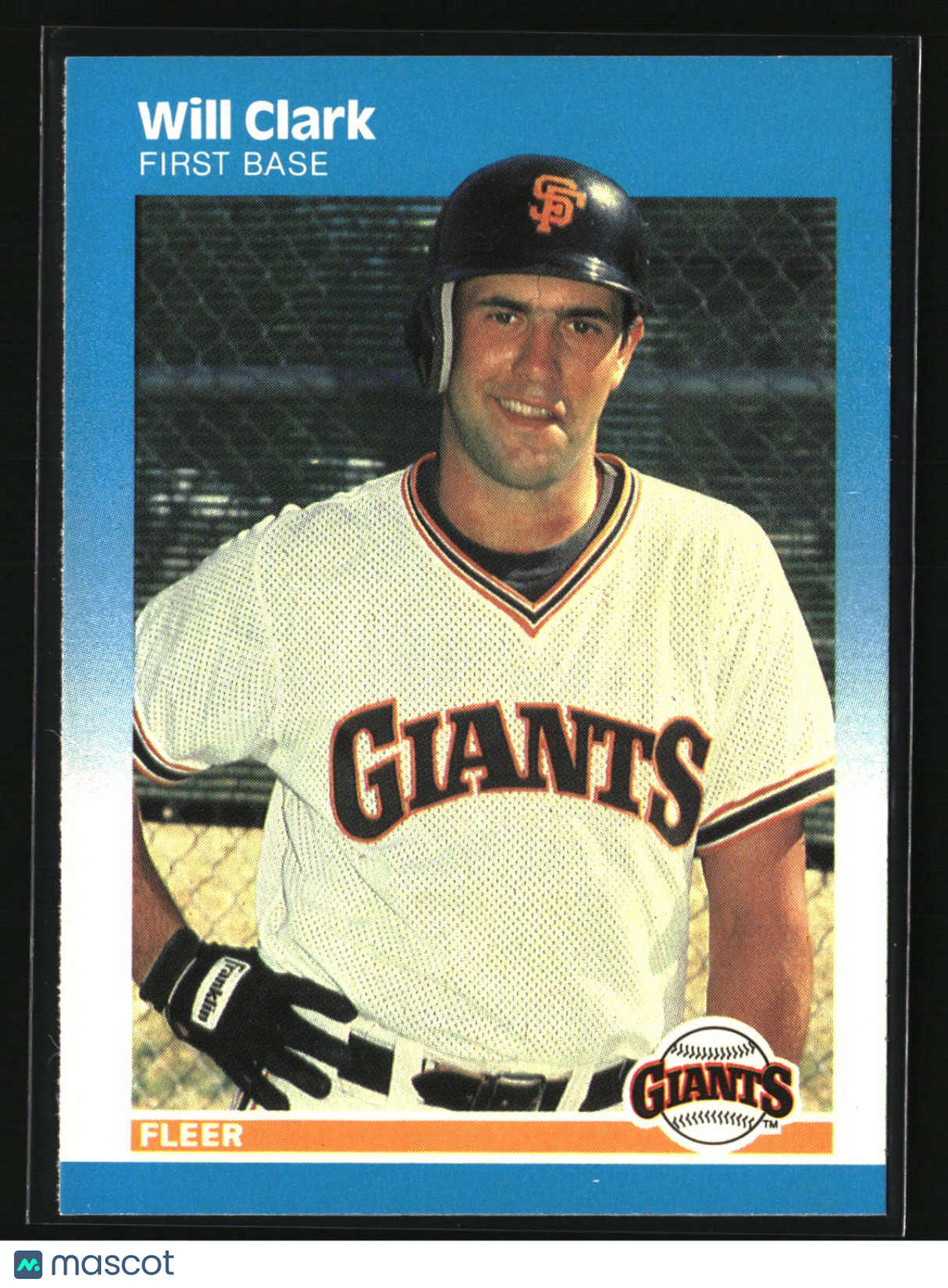 Will Clark 1987 Fleer #269