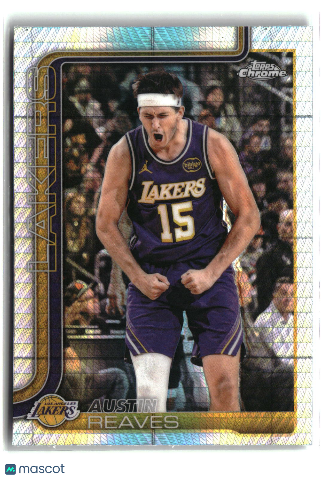 Austin Reaves 2025-26 Topps Chrome Update Prism Refractor #54