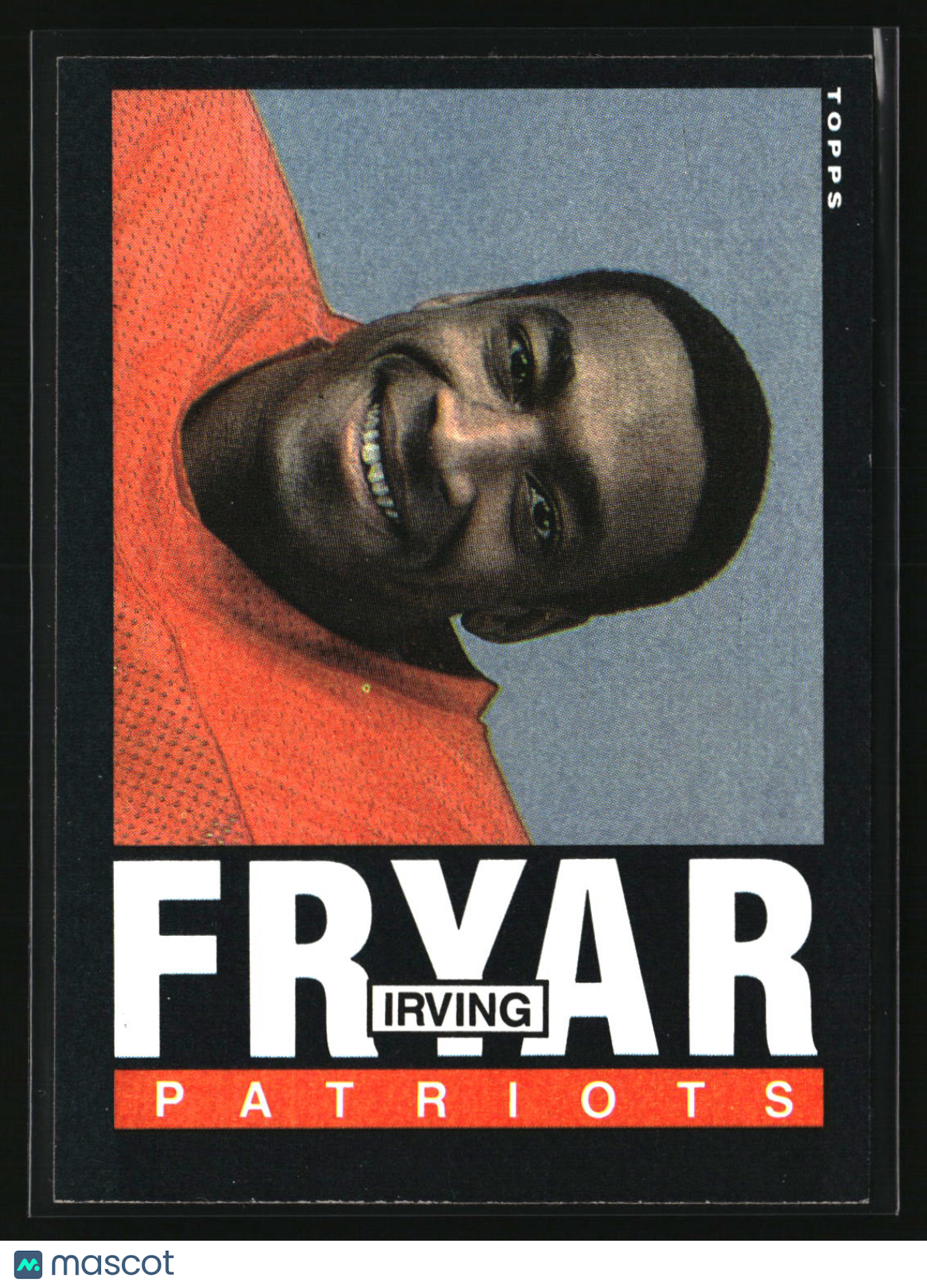 Irving Fryar 1985 Topps #325