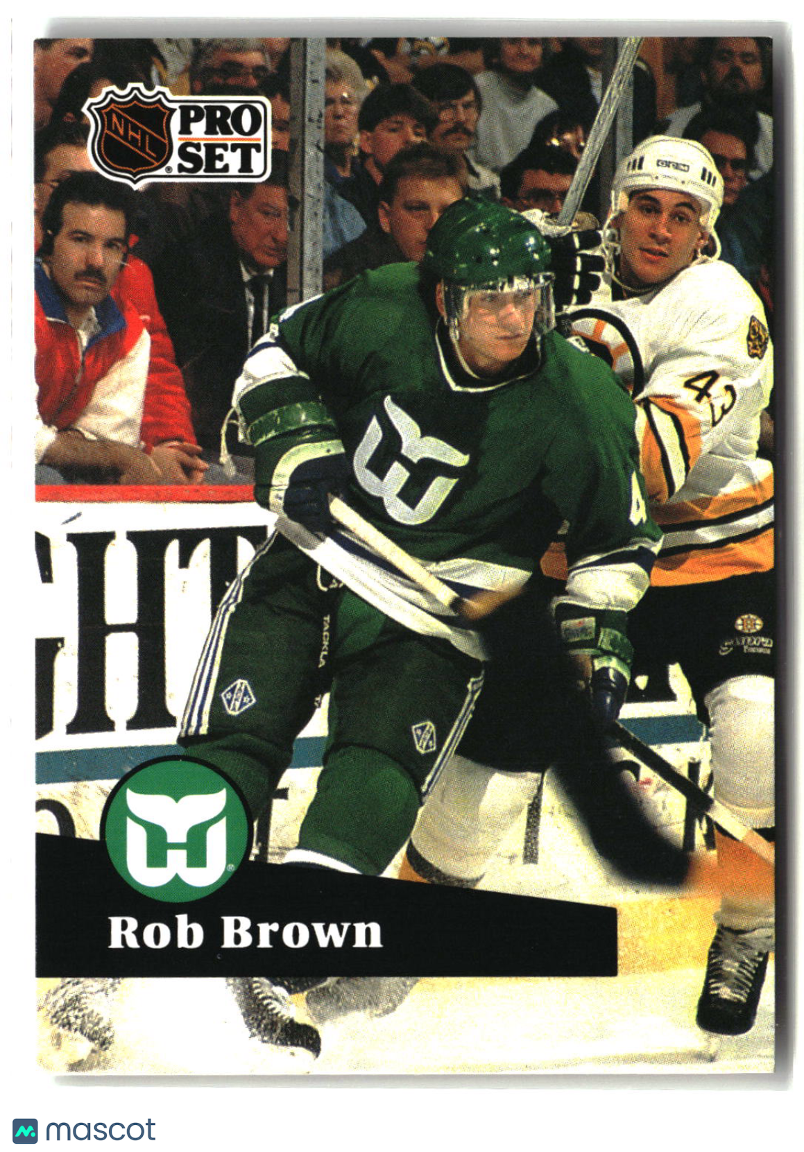 Rob Brown 1991-92 Pro Set French #80