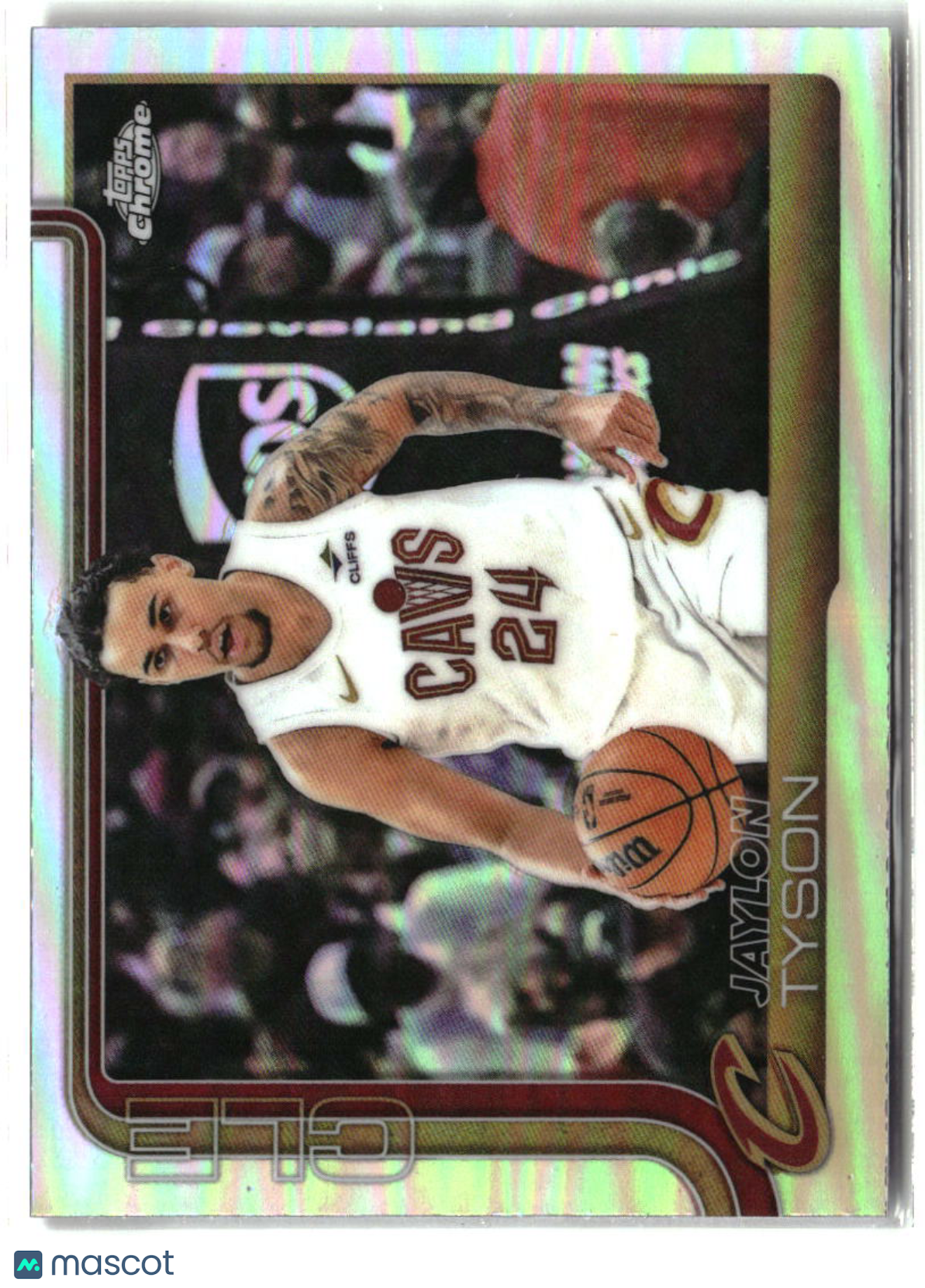 Jaylon Tyson 2025-26 Topps Chrome Refractor #50