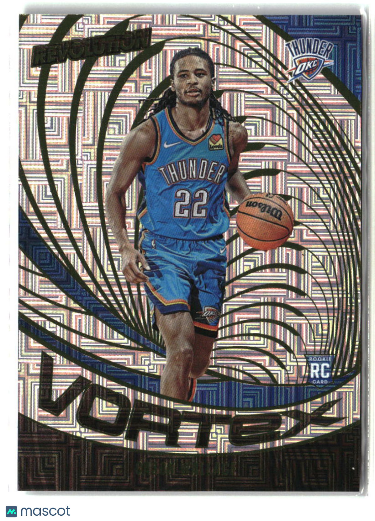 Cason Wallace 2023-24 Panini Revolution Vortex Levels #17