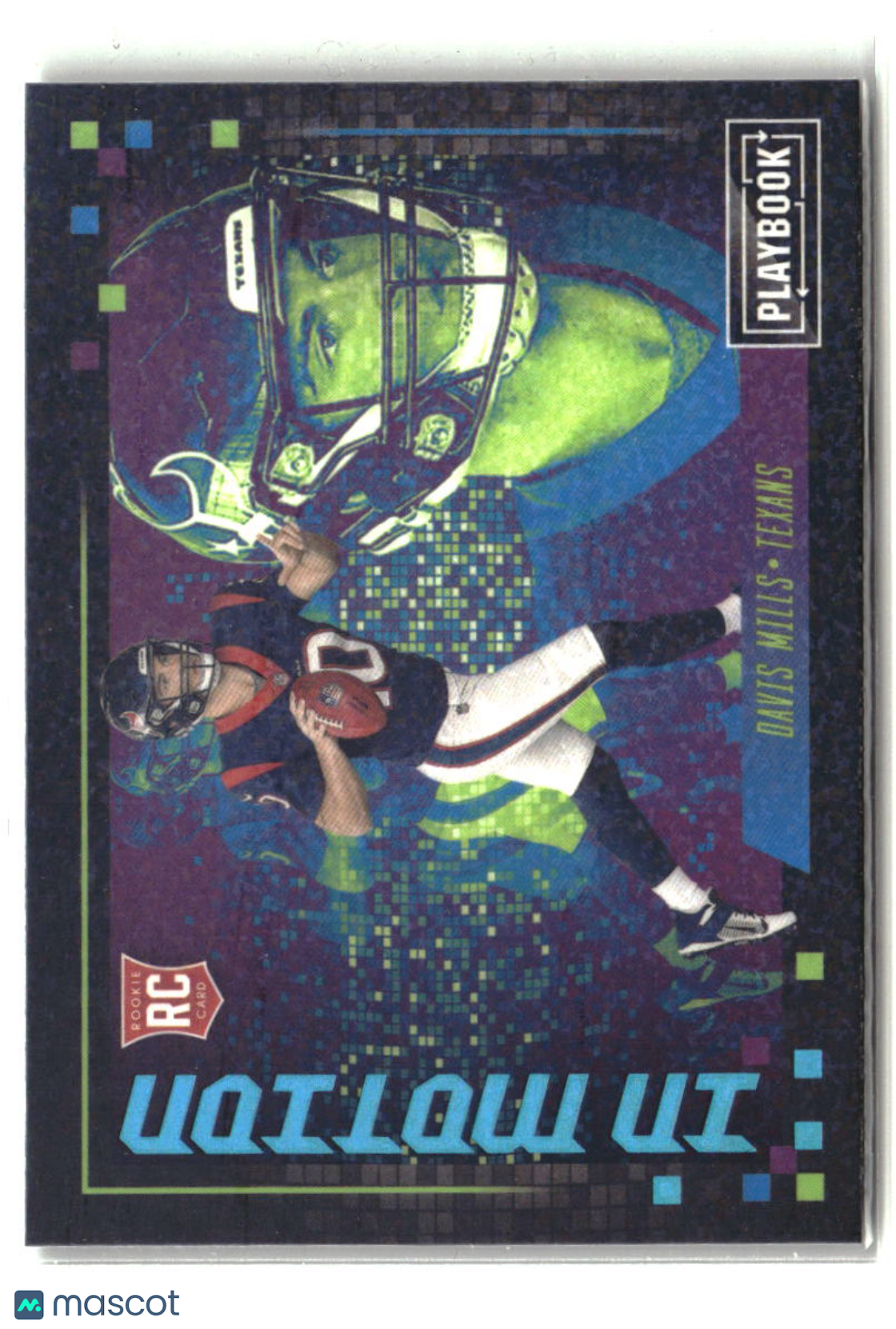 Davis Mills 2021 Panini Playbook In Motion #INM-DMI