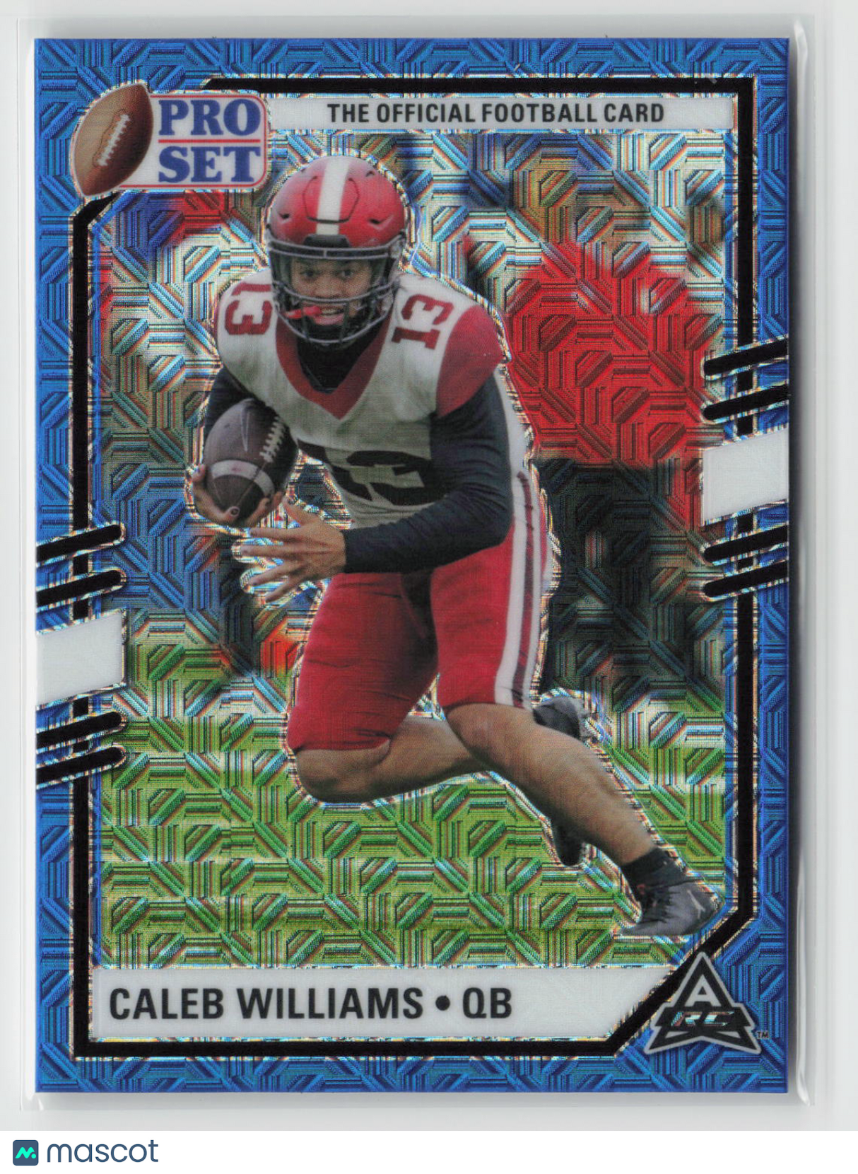 Caleb Williams 2022 Pro Set Draft Base Mojo Blue #PSB-CW1
