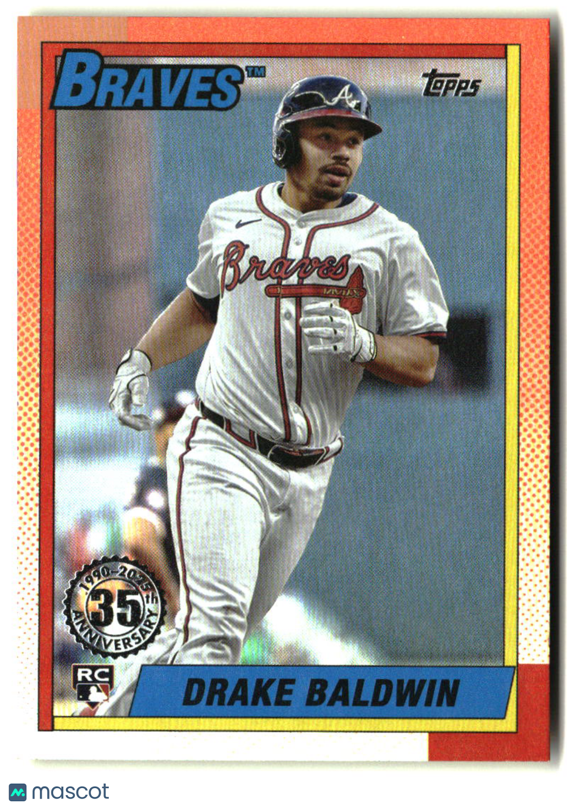 Drake Baldwin 2025 Topps Update 1990 Topps Baseball 35th Anniversary #U90-32