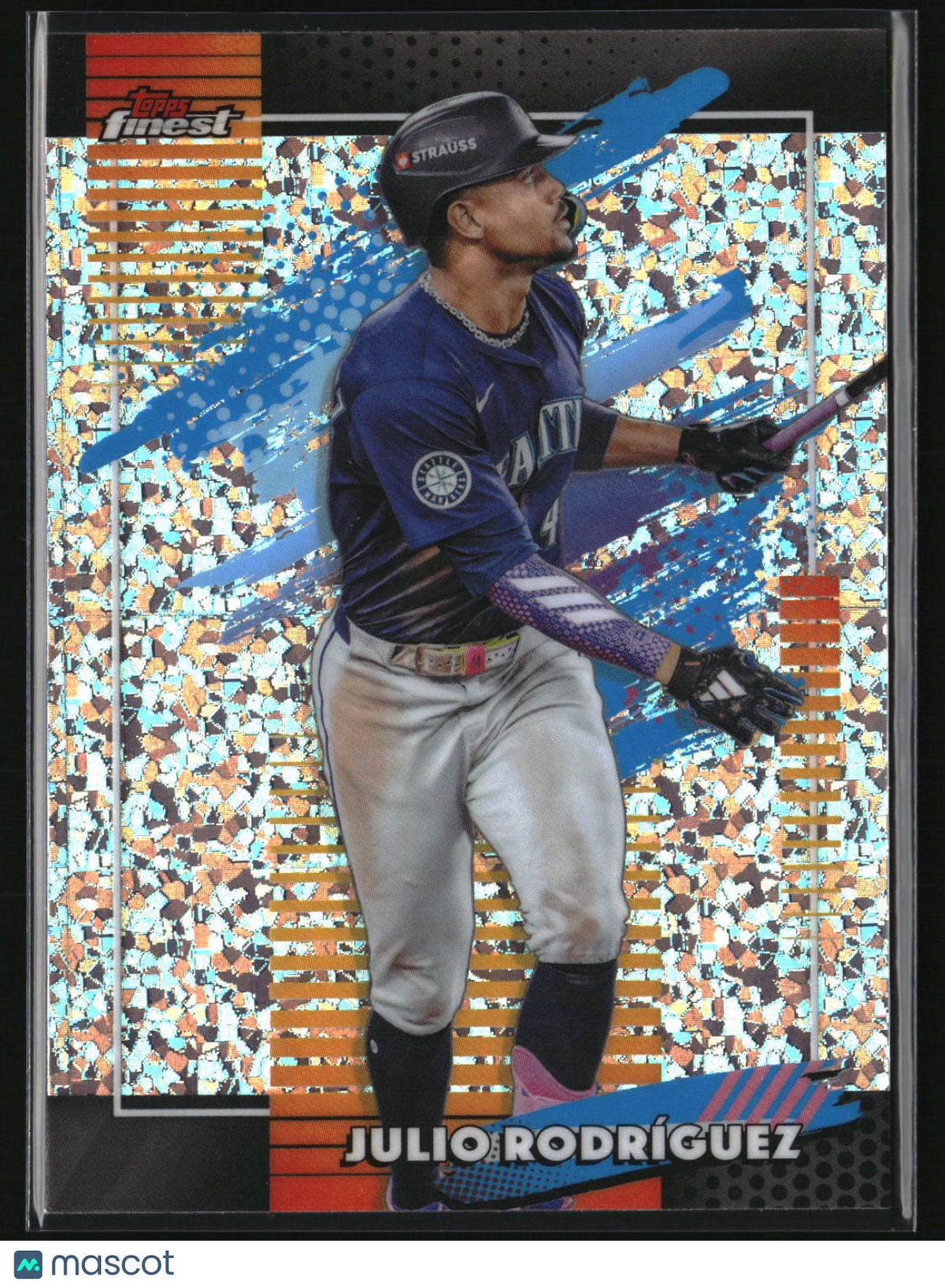 Julio Rodr�guez 2026 Finest Mini-Diamond Refractors #130