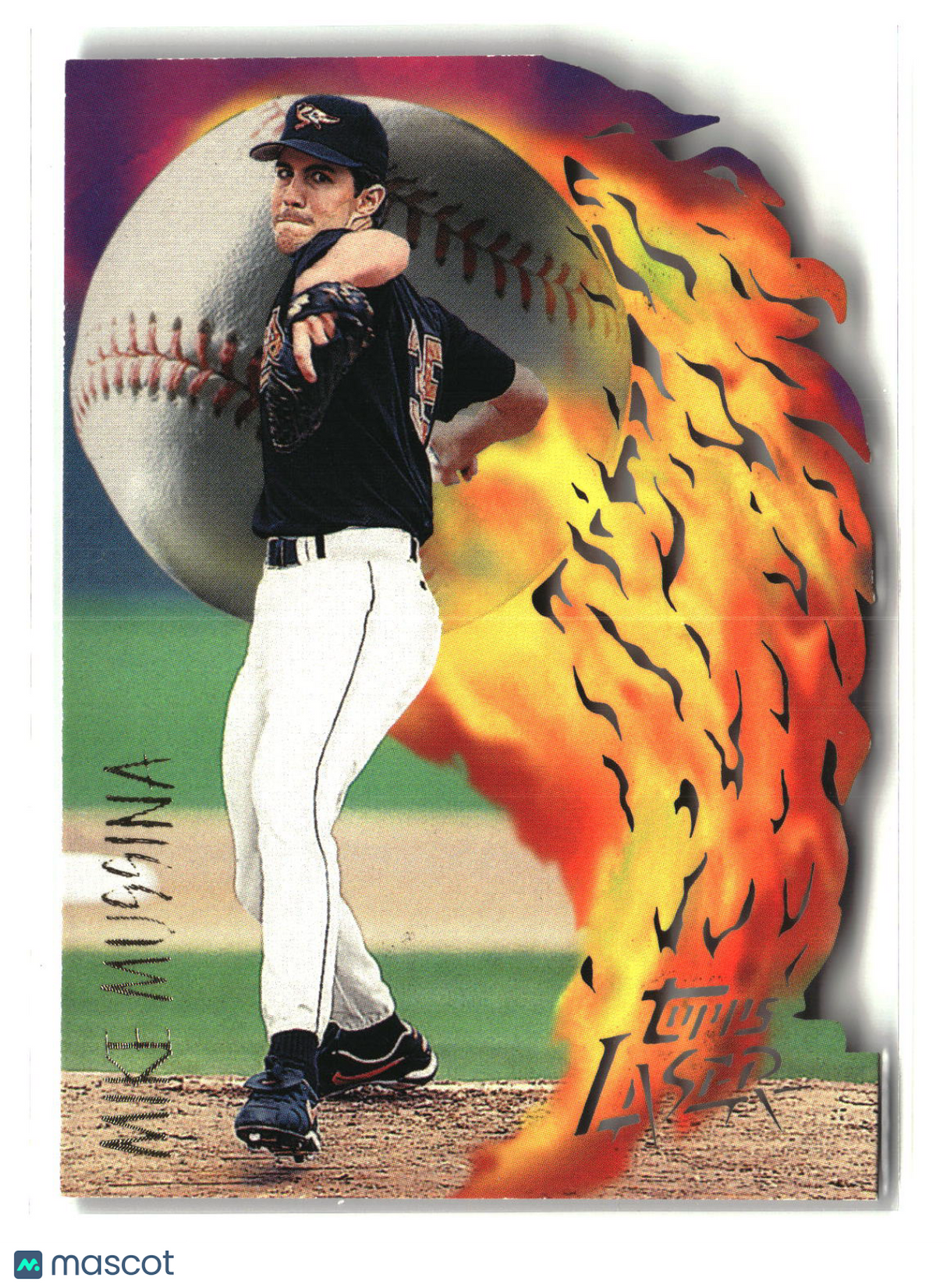 Mike Mussina 1996 Topps Laser #125