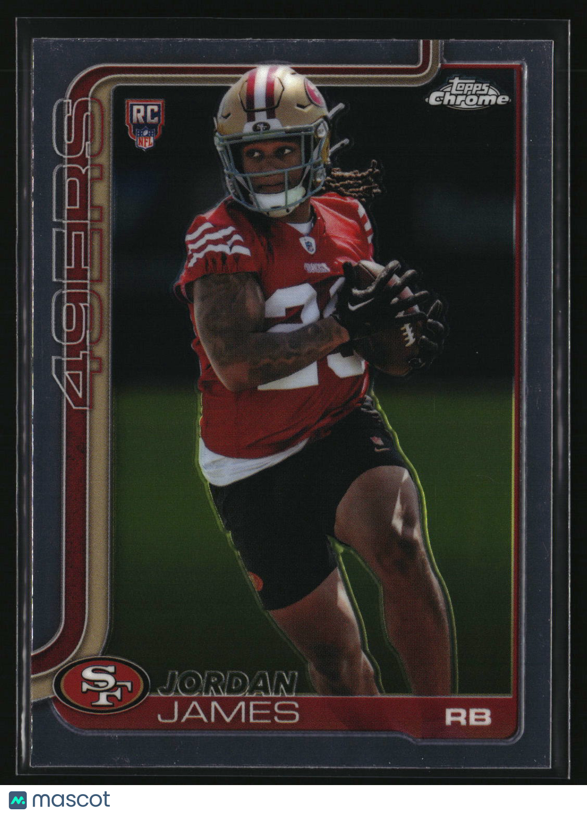 Jordan James 2025 Topps Chrome #329