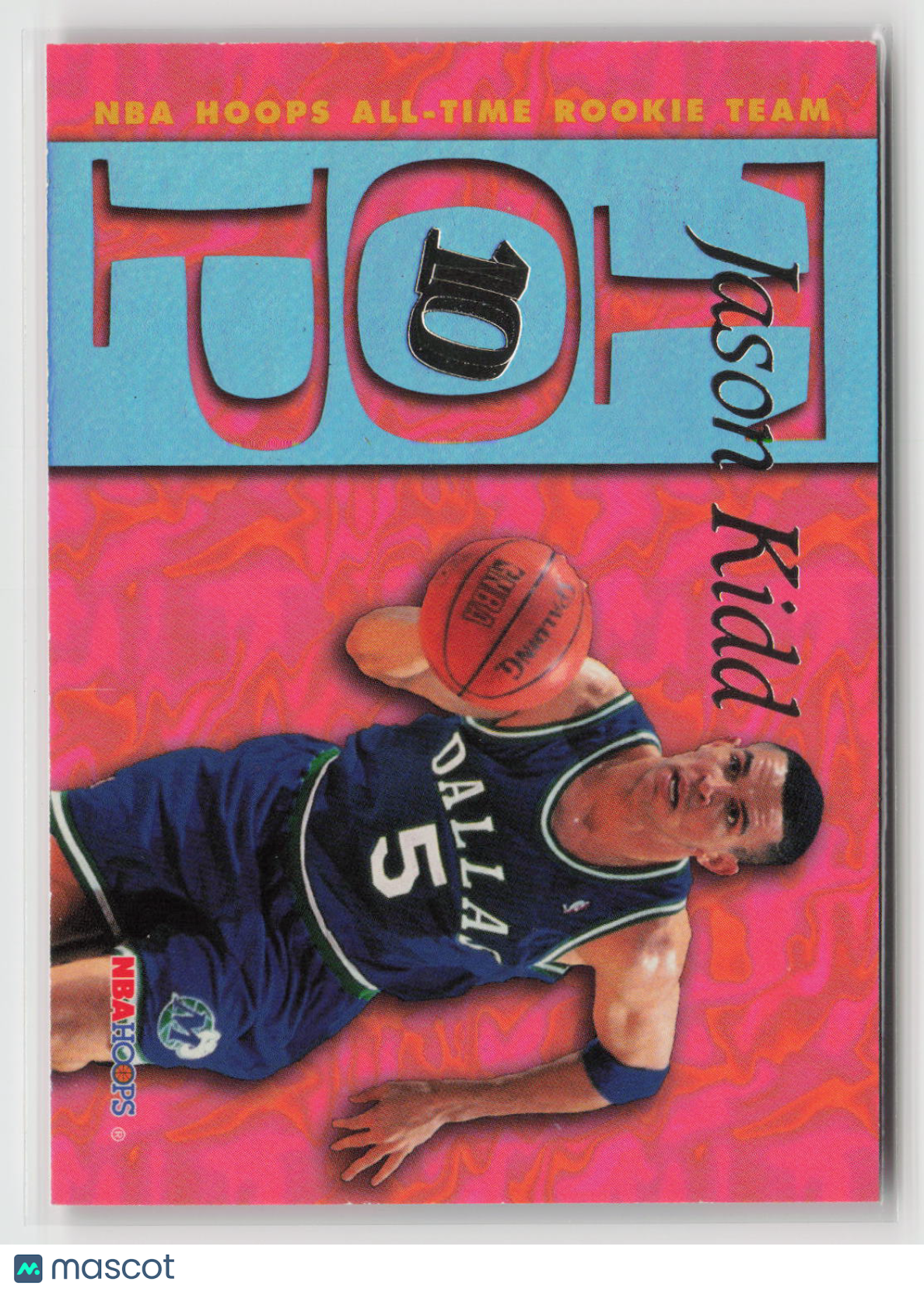 Jason Kidd 1995-96 Hoops Top Ten #AR10
